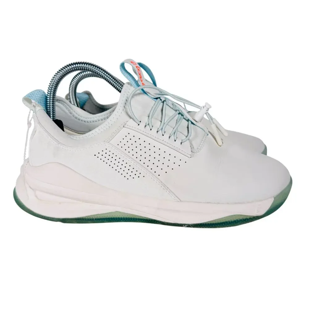 Clove We Support You Nursing Shoes Unisex Size W8.5/M7 White Low‎ Top Lace Up